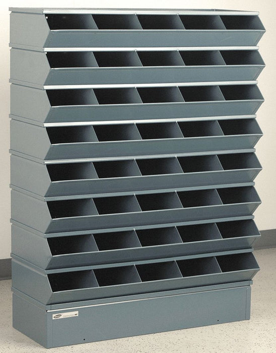 J4602 Sectional Bin Unit 40 Gray 50 in H