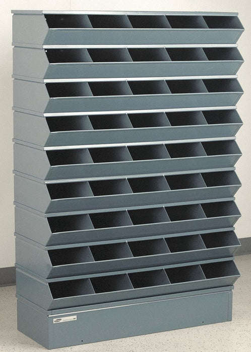 J4603 Sectional Bin Unit 45 Gray 55-1/2 in H