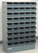 J4603 Sectional Bin Unit 45 Gray 55-1/2 in H