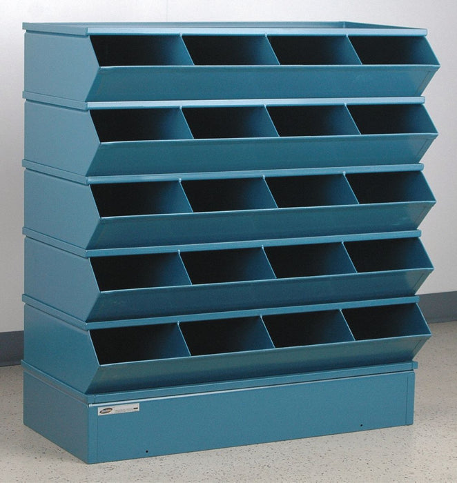 J4606 Sectional Bin Unit 20 Blue 40-5/8 in H