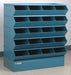 J4606 Sectional Bin Unit 20 Blue 40-5/8 in H