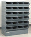 J4607 Sectional Bin Unit 24 Gray 47-1/2 in H