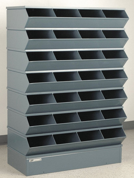 J4608 Sectional Bin Unit 28 Gray 54-3/8 in H