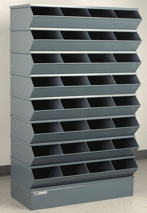 J4609 Sectional Bin Unit 32 Gray 61-1/4 in H