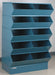 J4615 Sectional Bin Unit 10 Blue 60-3/8 in H