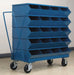 Sectional Bin Unit 20 Blue 40 in H