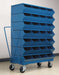 J4618 Sectional Bin Unit 28 Blue 53-3/4 in H