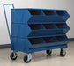 Sectional Bin Unit 9 Blue 32 in H