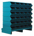 Sectional Bin Unit 30 Blue 35-1/2 in H