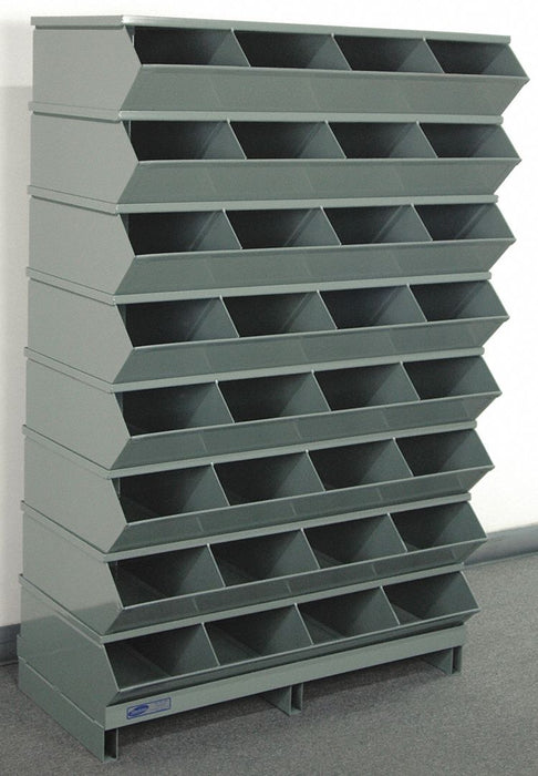J4635 Sectional Bin Unit 32 Gray 57-3/4 in H
