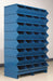 J4635 Sectional Bin Unit 32 Blue 57-3/4 in H
