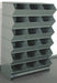 J4638 Sectional Bin Unit 18 Gray 55-3/4 in H