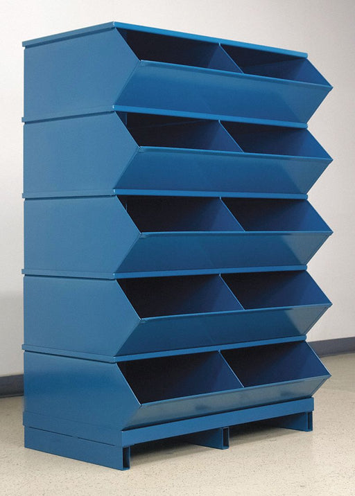 J4641 Sectional Bin Unit 10 Blue 50 in H
