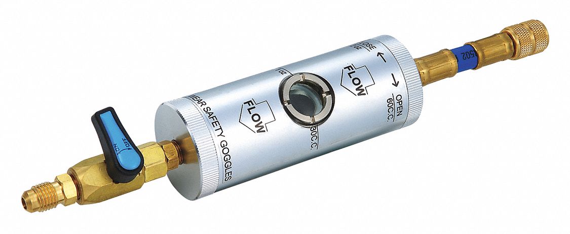 Oil and Dye Injector 5 1/2 in Aluminum