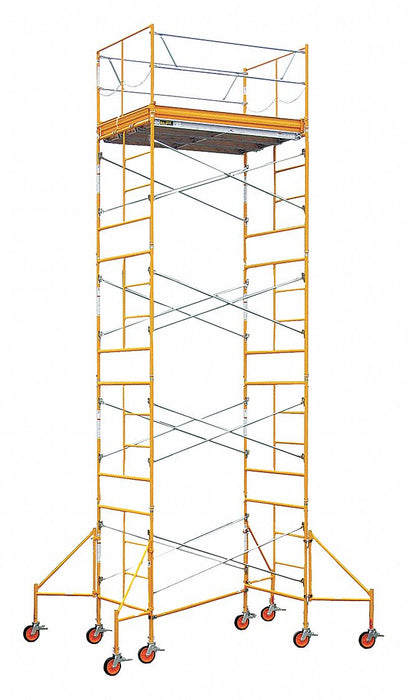Scaffold Tower 21 ft H 2000 lb.