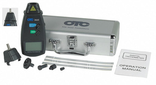 Tachometer +/-0.2% RPM Acc LCD