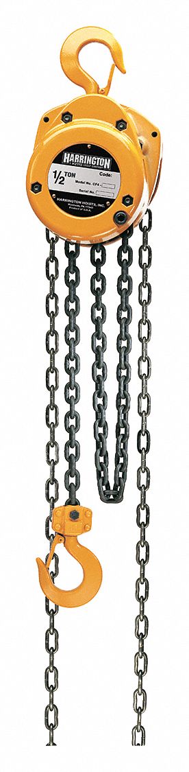 K8945 Manual Chain Hoist 1000 lb Lift 10 ft.