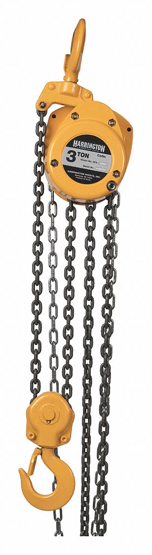 K9007 Manual Chain Hoist 6000 lb Lift 15 ft.