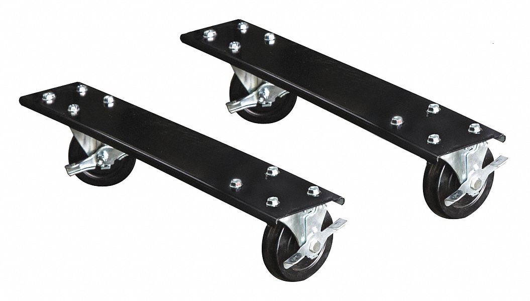 Caster Kit Powder Coat 26-1/2in.D x 4inW