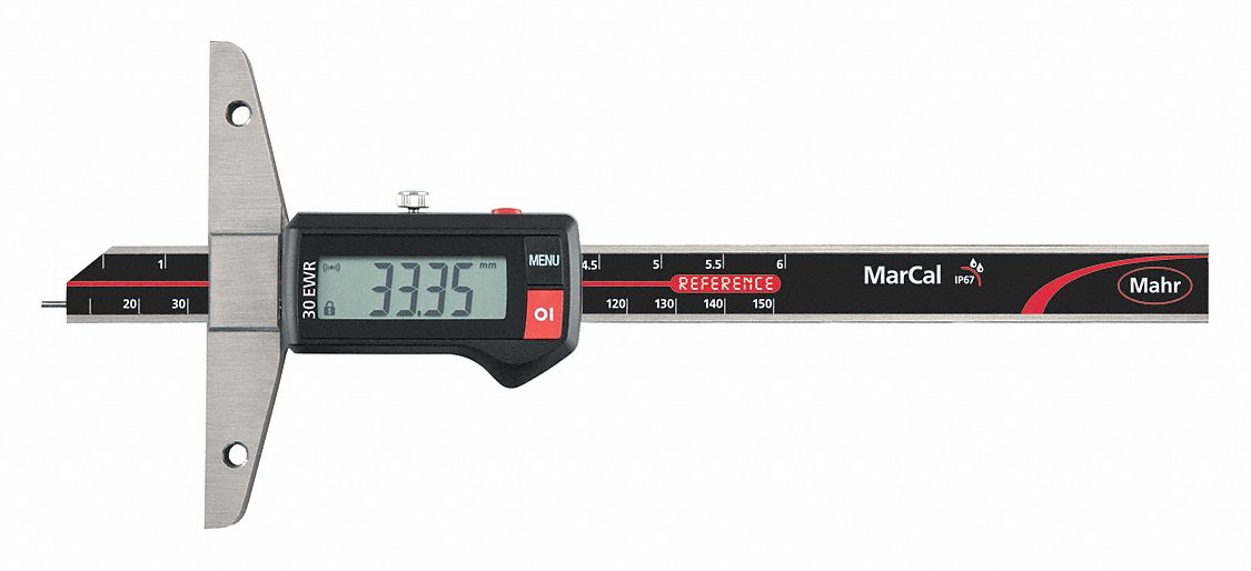 Digital Depth Gage Wireless 6 in Range