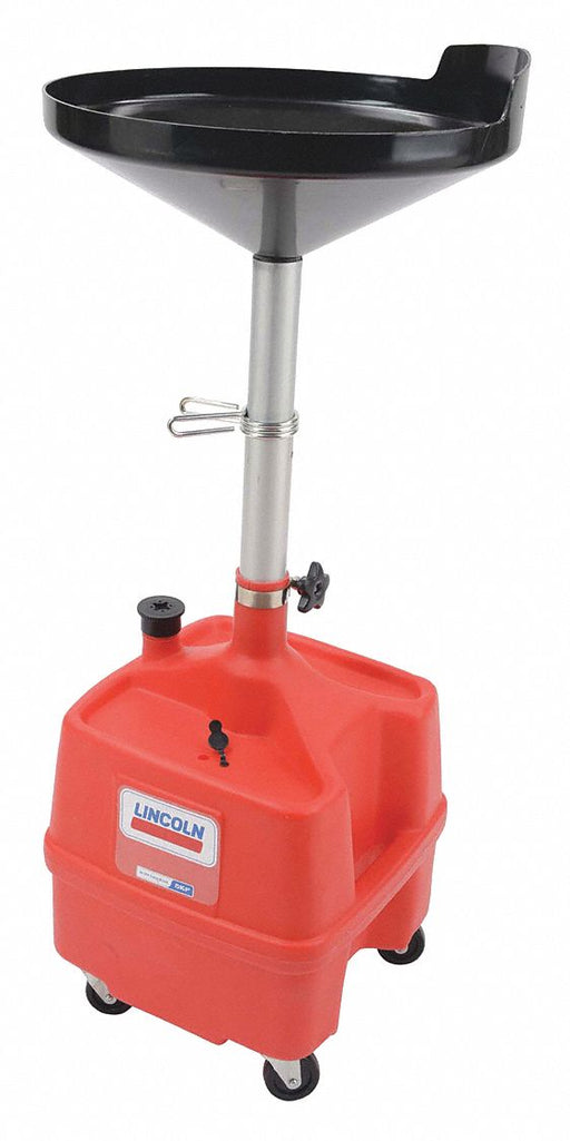 Portable Oil Drain Plastic 8 gal.