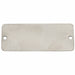 Tag Silver Aluminum 1-1/2inH 3inW PK100