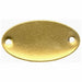 Tag Gold Bras 2-1/16inH 1-5/32inW PK100