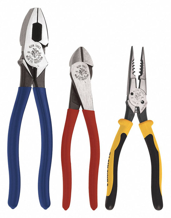Plier Set Dipped 3 Pcs