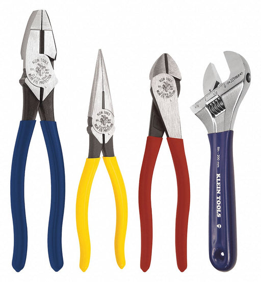 Plier Set Dipped 4 Pcs