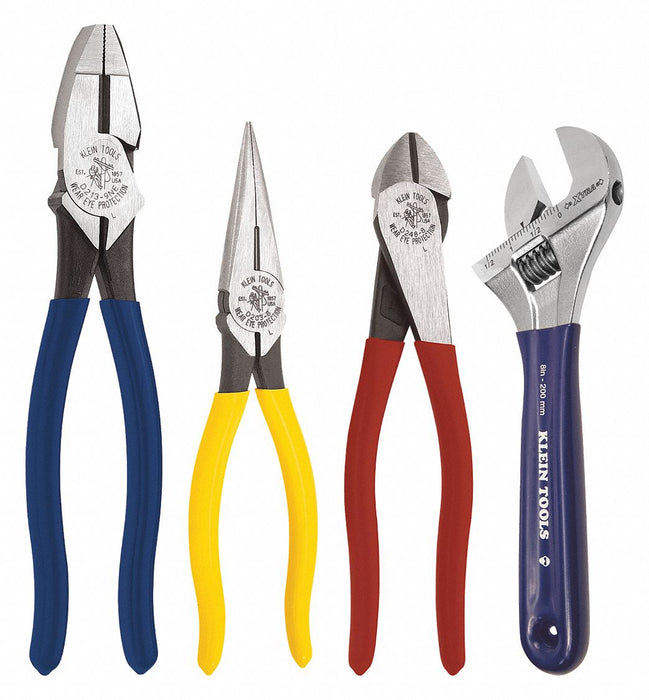 Plier Set Dipped 4 Pcs