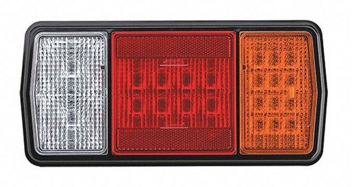 Stop/Turn/TailLight Rectangula Amber Blk