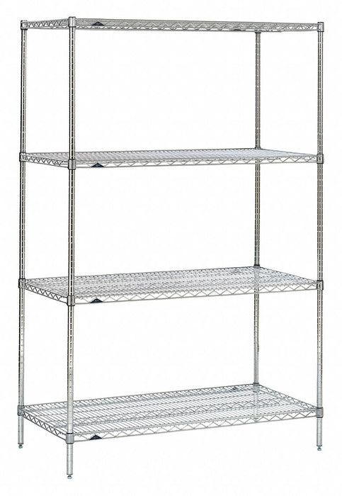 Wire Shlv Unit Cap 500 lb 24inx74inx48in