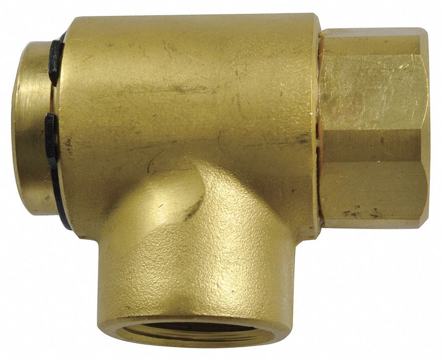 Swivel 90 Deg Steel 1/2 in FNPT Inlet
