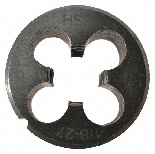 Solid 1 In O.D. 1/8-27 NPT