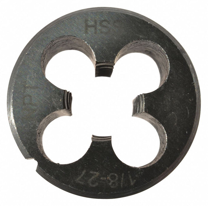 Solid 1 In O.D. 1/8-27 NPT