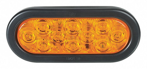 Turn Lamp Oval Amber 6-3/8 L