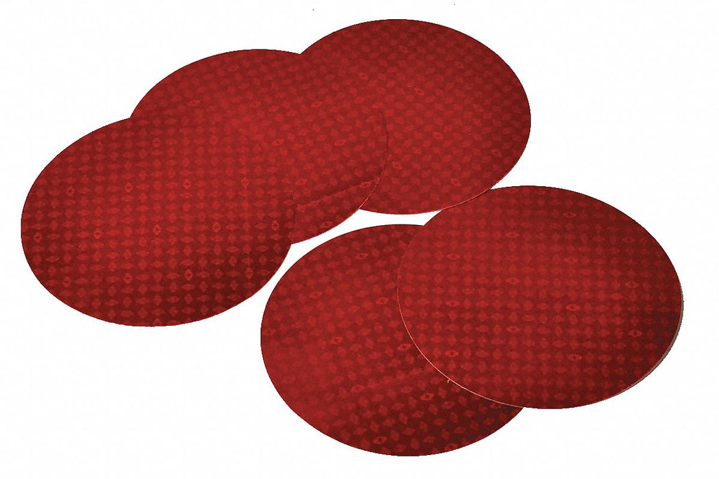 Reflective Tape Red 3.12 in L 3.12 inW