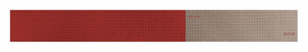 Reflective Tape Red/White 18 in.L 2 in.W