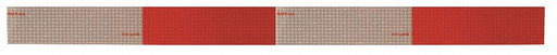 Reflective Tape Red/White 24 in.L 2 in.W