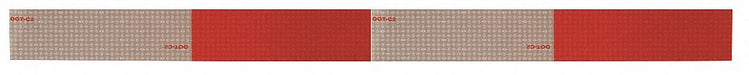 Reflective Tape Red/White 24 in.L 2 in.W