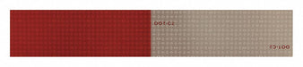 Reflective Tape Red/White 12 in.L 2 in.W