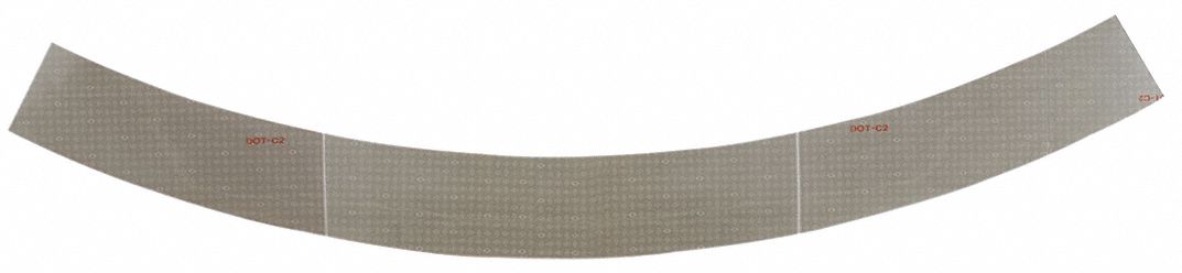 Reflective Tape White 24 in L 2 in W