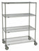 Wire Shlvng 48x72x24in Shlf Cap 150lb