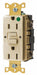 GFCI Receptacle 15A 125VAC 5-15R Ivory