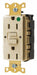 Recept Ivory 15 A GFCI 2P3W Back 1PK