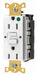 GFCI Rceptcle Hspital Wht 15A 0.5 HP