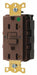 GFCI Rceptcle Hspital Brwn 20A 1 HP