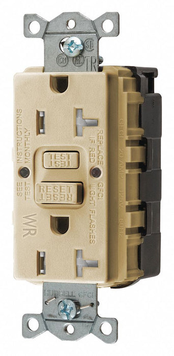 GFCI Rceptcle Commer. Ivry 20A 1 HP