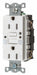 Recept Wht 15 A GFCI 2P3W Back Side 1PK
