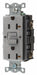 GFCI Receptacle 20A 125VAC 5-20R Gray